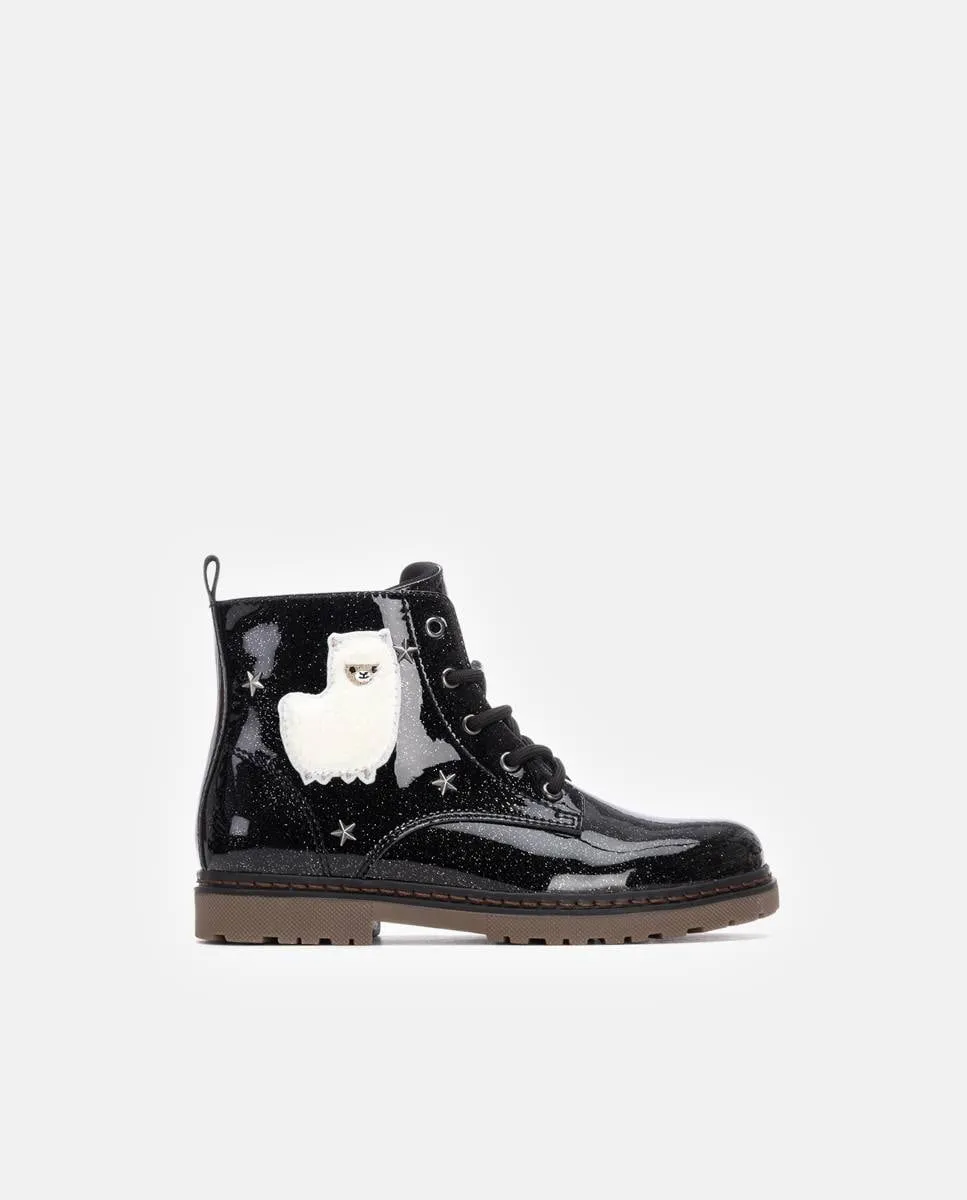 

Детские ботинки с молнией Xti, черный