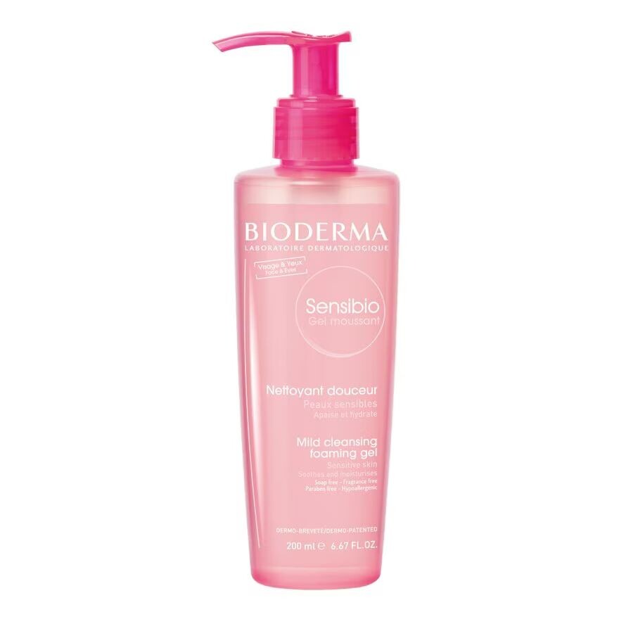 

Bioderma Sensibio Гель-муссант 200 мл, Clear