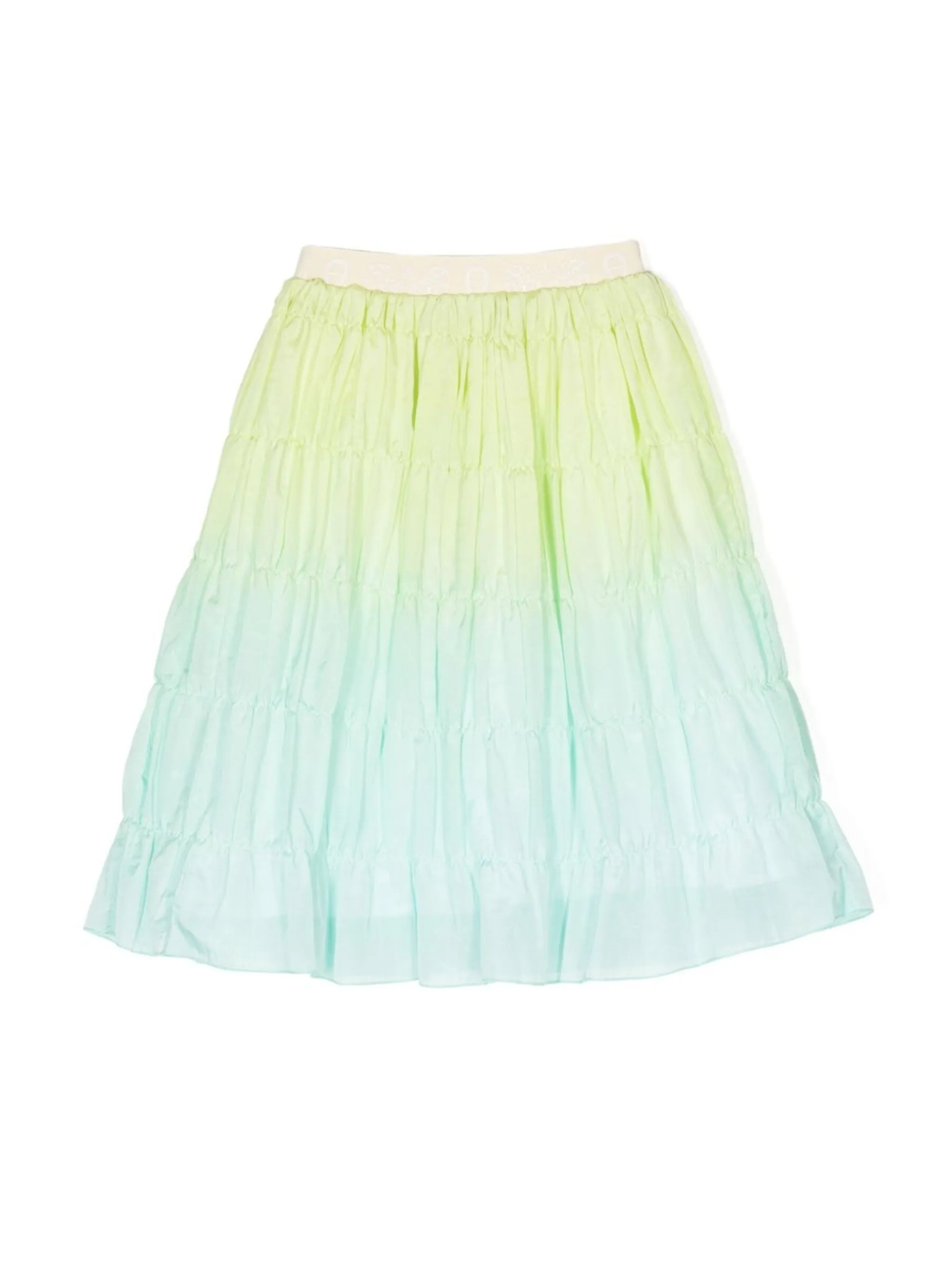 Юбка с эффектом градиента Aigner Kids, зеленый — фото 2