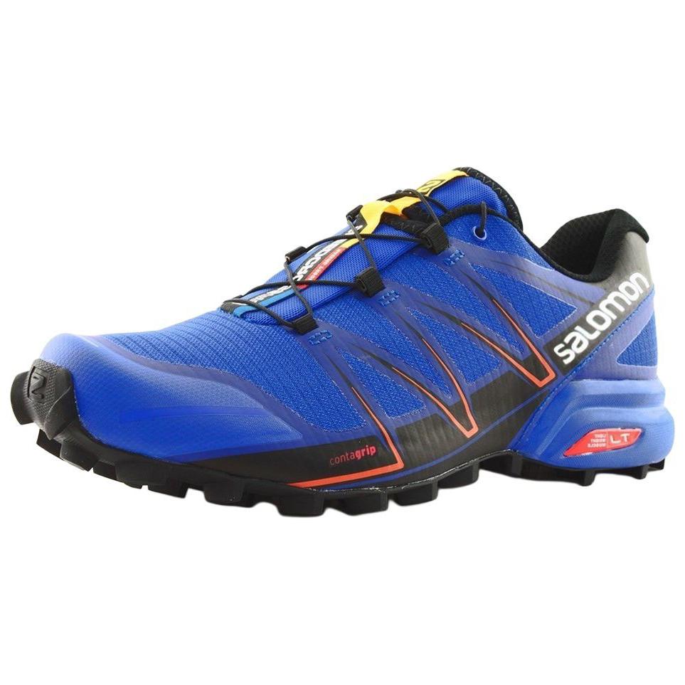 

SALOMON Кроссовки мужские SPEECCROSS PRO с низким верхом, противоскользящие, износостойкие, синие