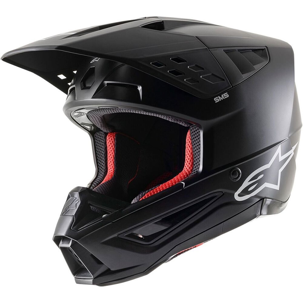 

Шлем для мотокросса Alpinestars S-M5 Solid Ece 22.06, черный