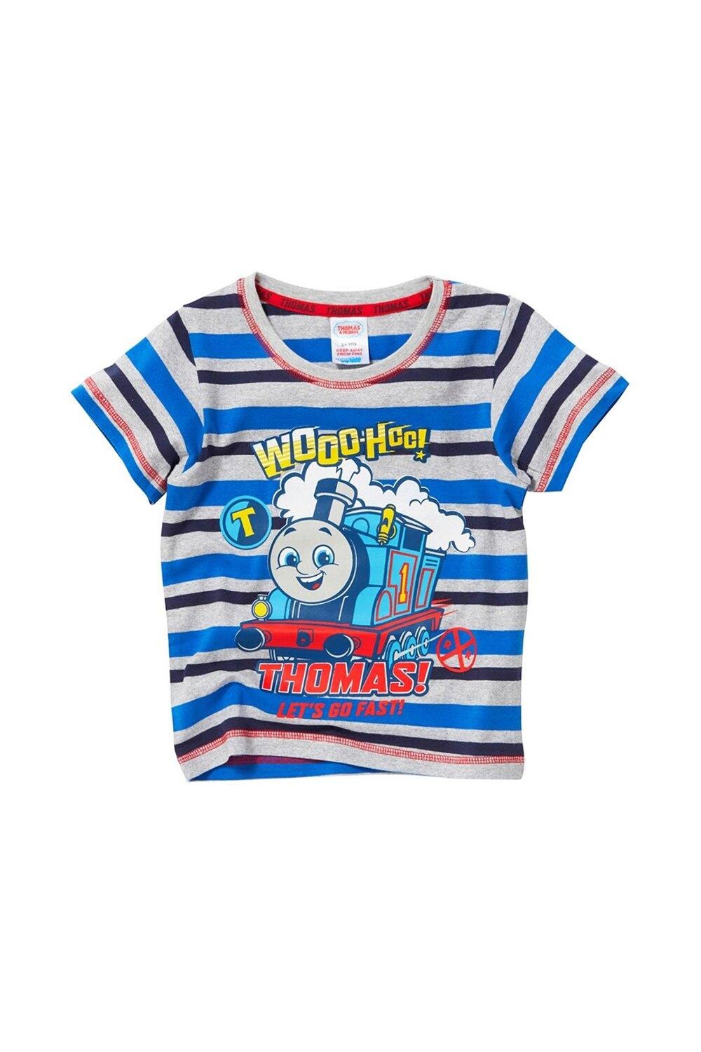 

Уу-уу! Футболка с коротким рукавом Thomas & Friends, синий