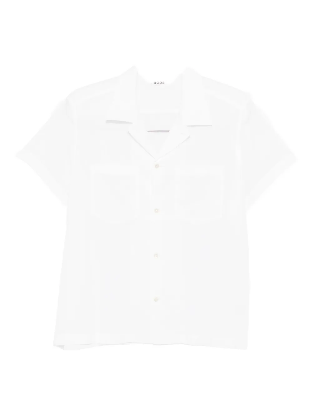 

Рубашка с короткими рукавами Bode, белый