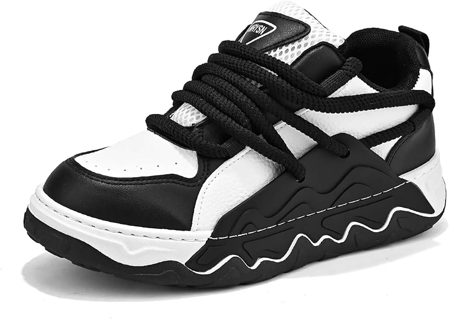 

Мужские модные кроссовки TERBOFIN, низкие скейт-шуз для мужчин, белый/черный