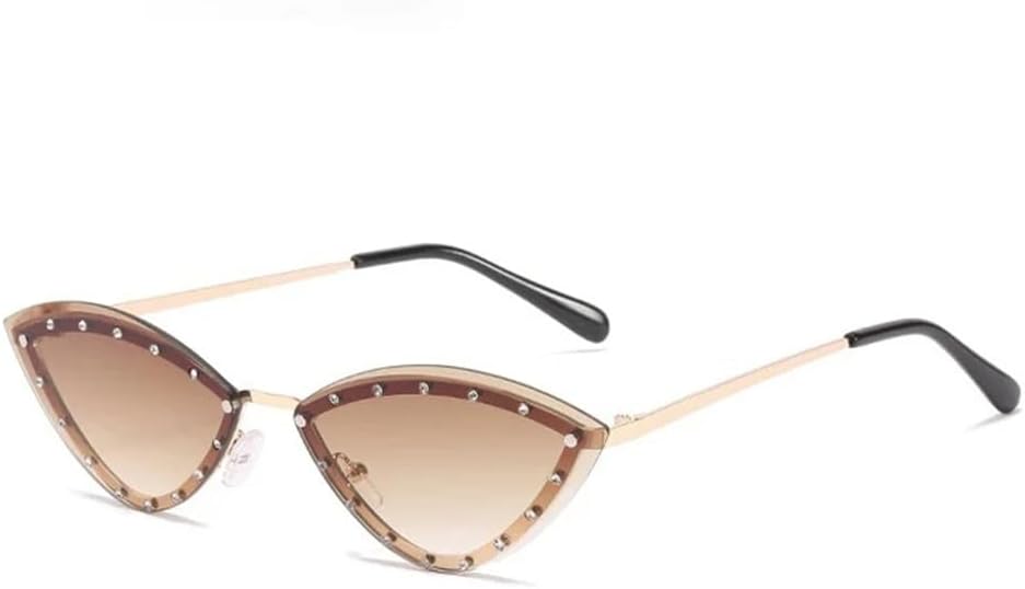 

Солнцезащитные очки UV400 с защитой от УФ-излучения — цвет «кошачий глаз», металлик, для женщин и мужчин, для бега и занятий спортом на открытом воздухе UYPTK, Gold Tea