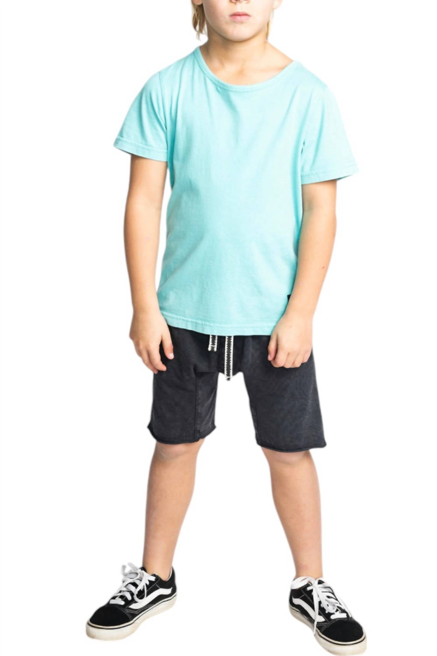 

Футболка Munisikke для мальчиков цвета минеральной мяты MUNSTERKIDS, цвет mineral mint