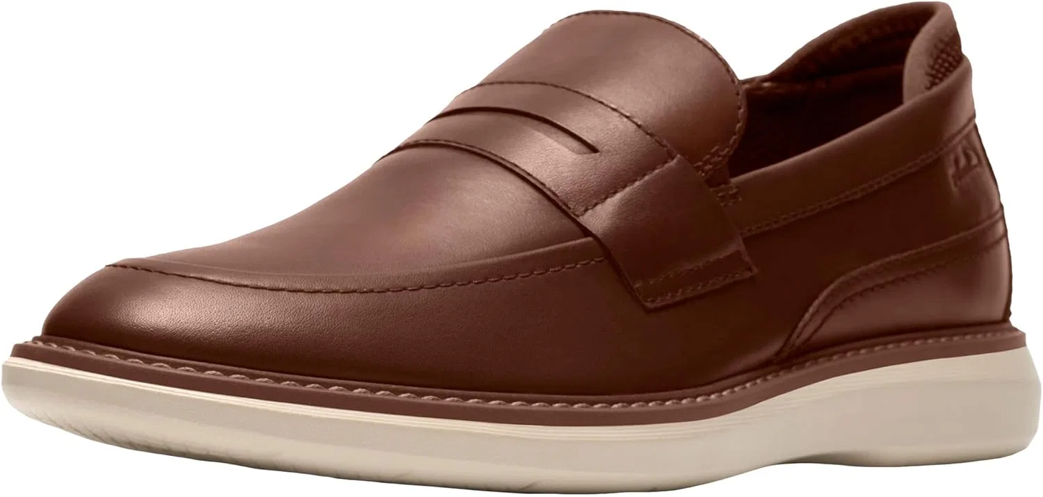 Лоферы Clarks Brantin, Tan Leather