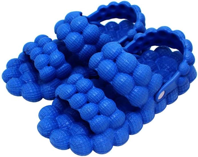 

Сандалии ELLEES унисекс для взрослых, милые, в виде облачка, для женщин и мужчин, нескользящие, для ванной комнаты и душа, с мягкой толстой подошвой, для дома и улицы, синий