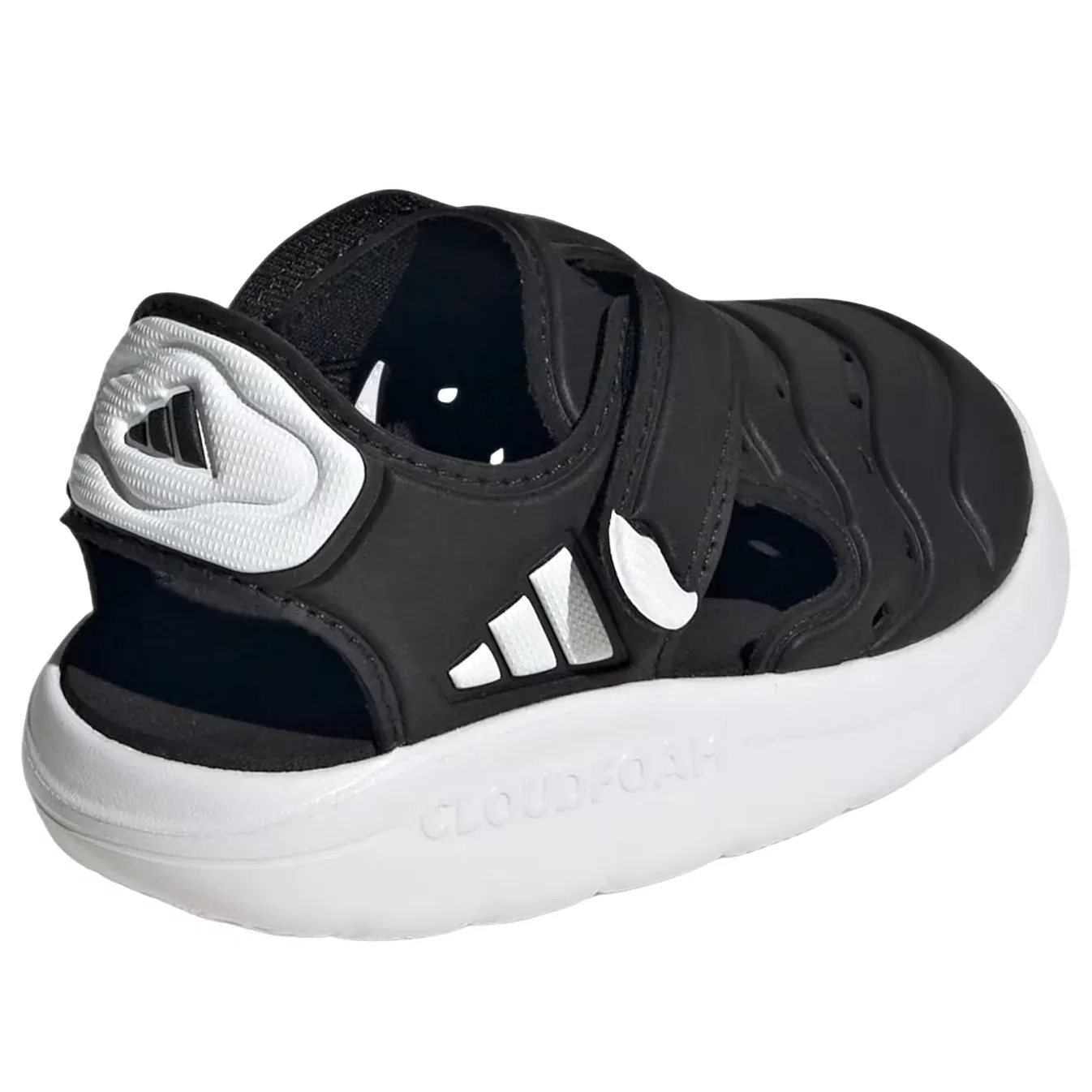 Сандалии Adidas Water Sandal 2 'Black Cloud White' JP6998, черный — фото 4