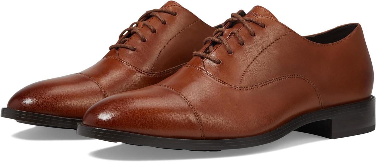 

Оксфорды Hawthorne Cap Toe Oxford Cole Haan, цвет British Tan, Бежевый, Оксфорды Hawthorne Cap Toe Oxford Cole Haan, цвет British Tan