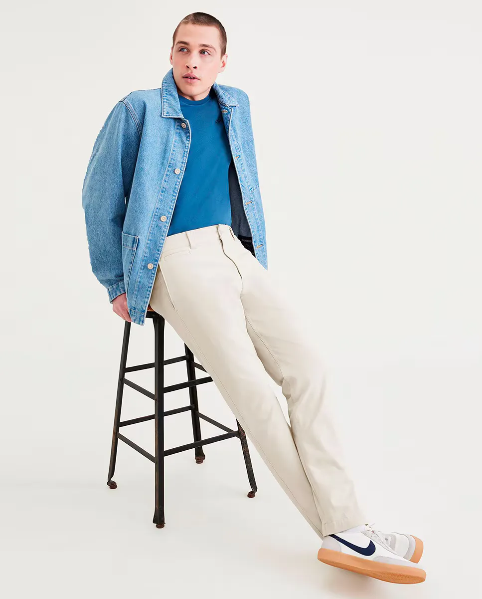 

Мужские китайские эластичные повседневные брюки Dockers, цвет Crudo