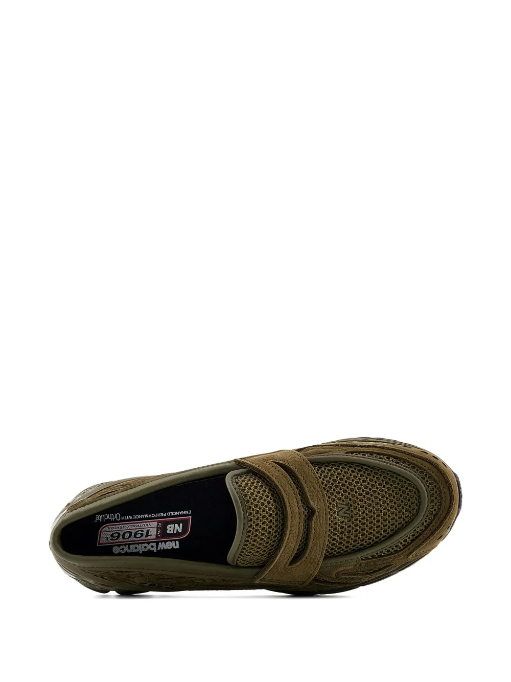 Кроссовки 1906L Olive/Khaki NEW BALANCE, зеленый — фото 2