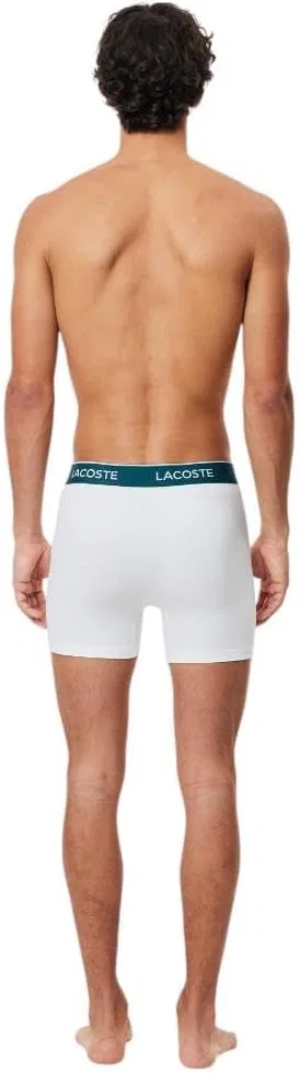 Боксеры с принтом Lacoste, Black/White/Dove Grey — фото 3