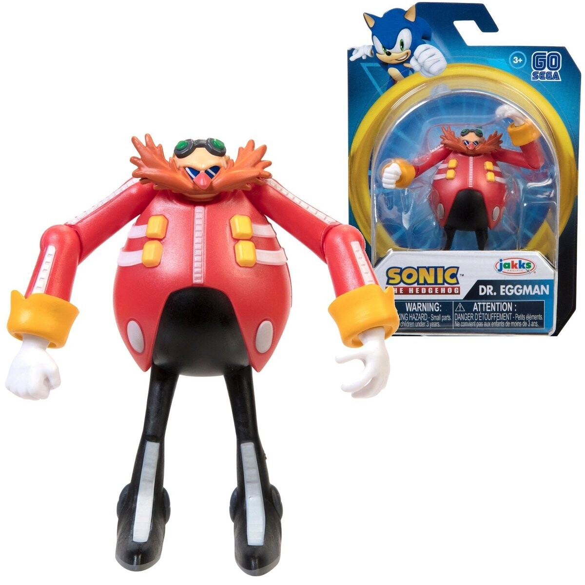 

Фигурка Доктора Ежика Соника Эггман Jakks Pacific