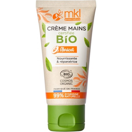 

Органический крем для рук с абрикосом 50 мл Mkl Green Nature