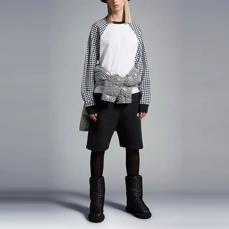 X FRGMT Casual Shorts Unisex Black Moncler — фото 4