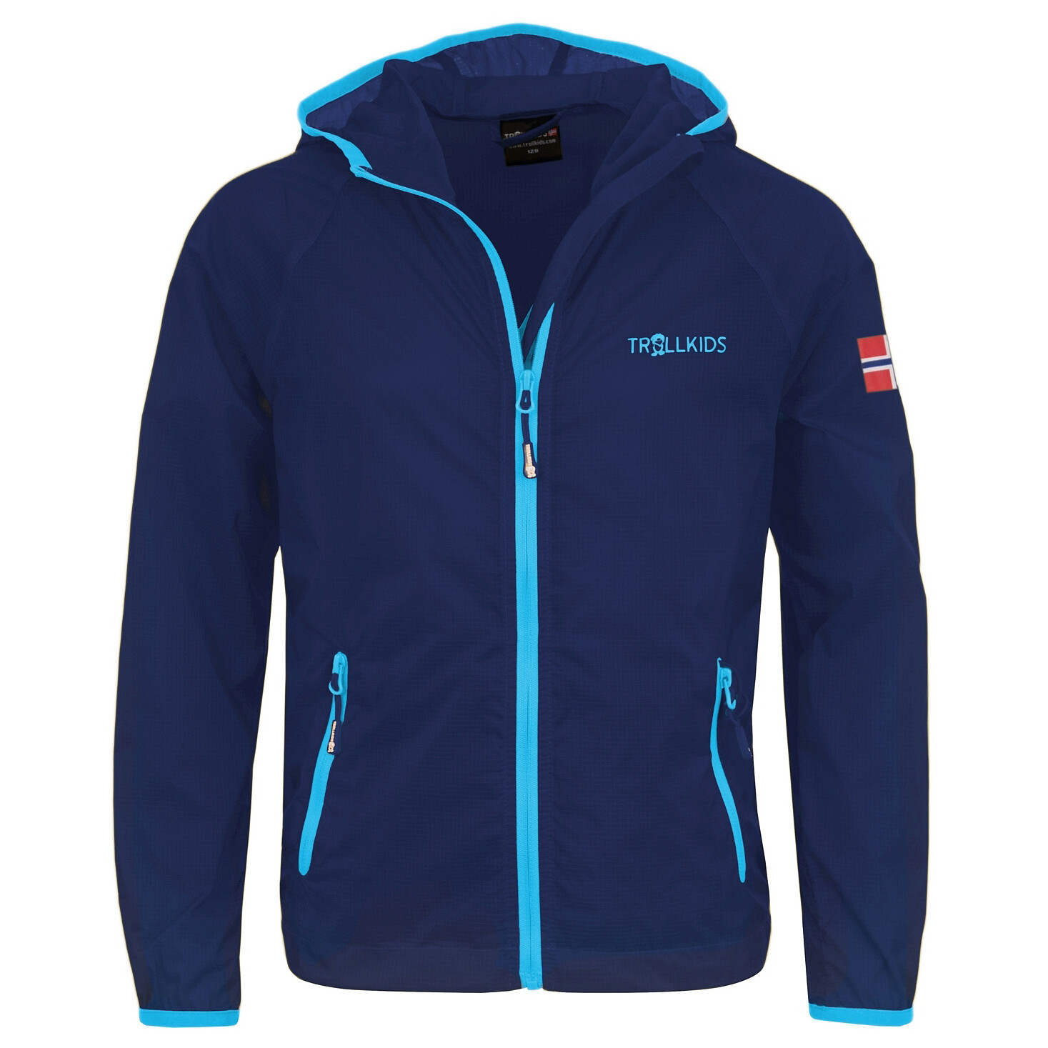 

Ветровка Trollkids Kids Fjell Running, цвет Navy/Medium Blue