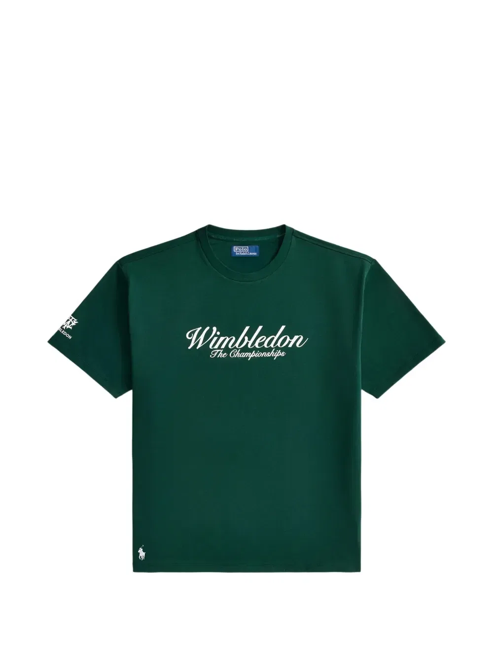 Футболка из коллаборации с Wimbledon 2026 POLO RALPH LAUREN, зеленый