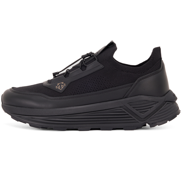 

DESCENTE Dualis устойчивые к истиранию низкие кеды мужские черные BK-Black, цвет BK-Black
