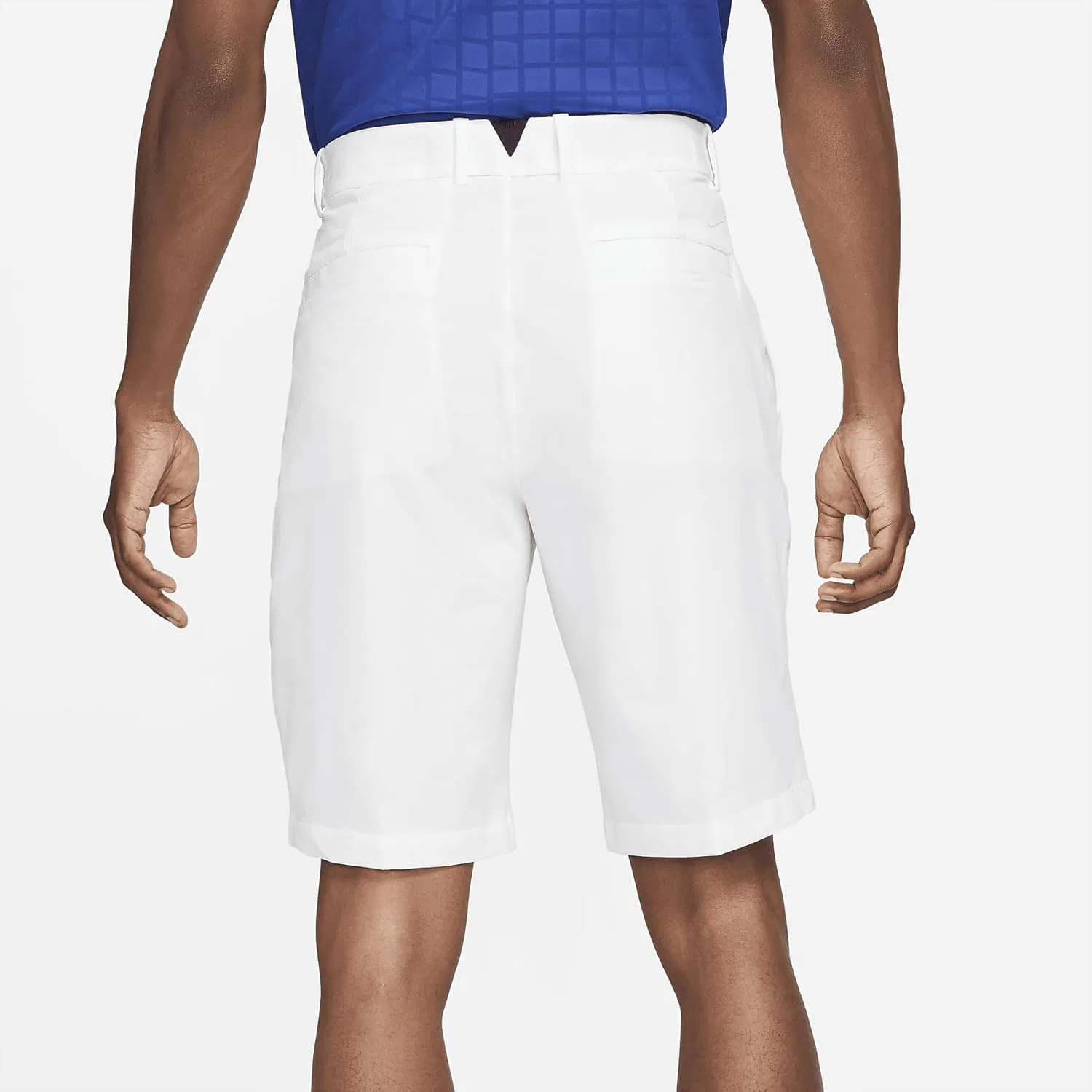 Мужские шорты для гольфа Nike Dri-FIT Hybrid 10.5'', белый — фото 3