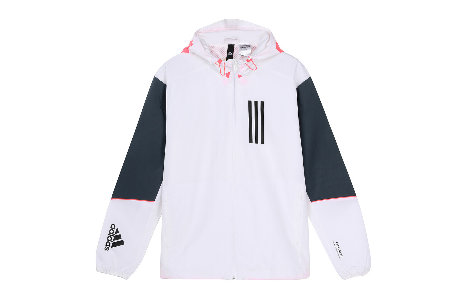 

WND Sports Стильная куртка с капюшоном белого цвета Adidas, белый