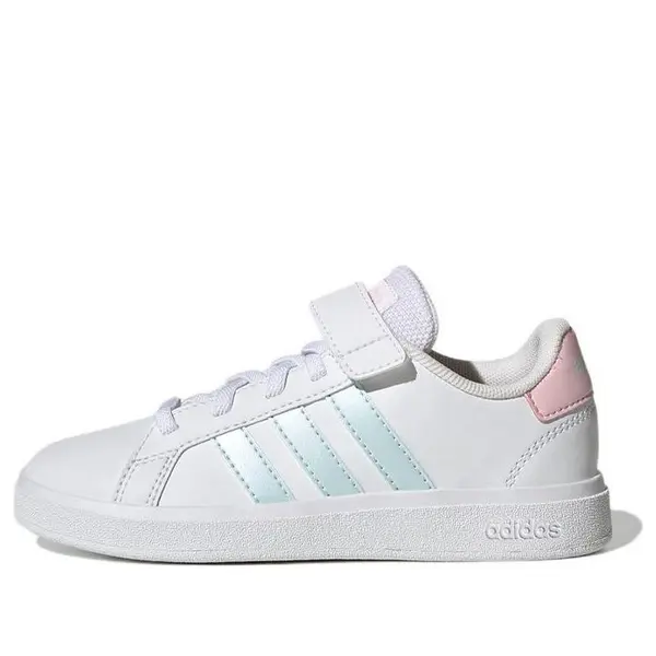 

Кроссовки grand court 2.0 эластичные шнурки Adidas, белый