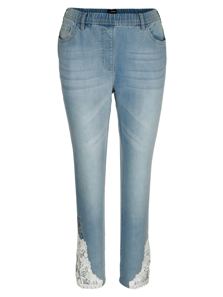 

Джеггинсы MIAMODA Jeggings, цвет bleached denim