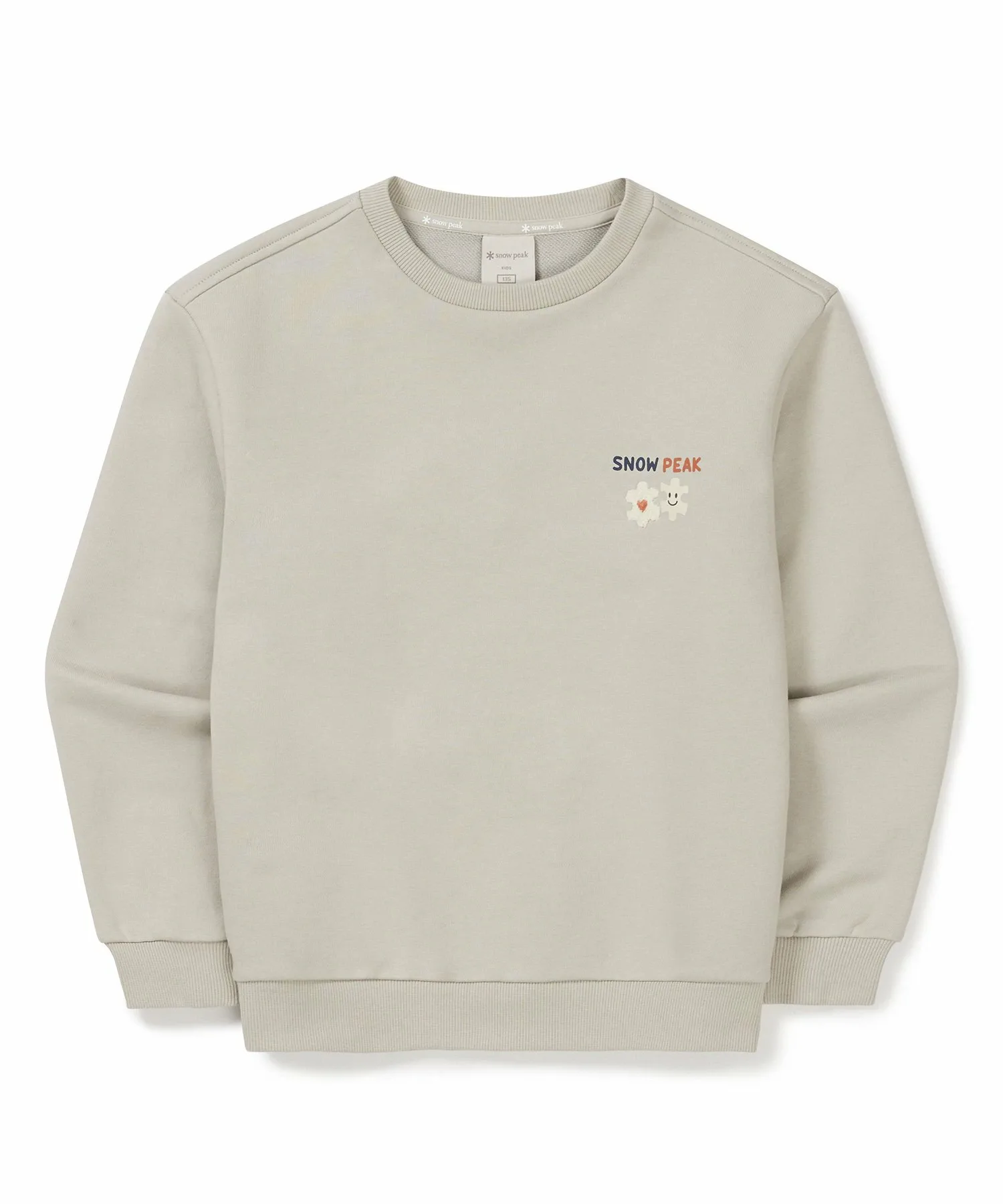 Детская толстовка Snow Peak, low beige
