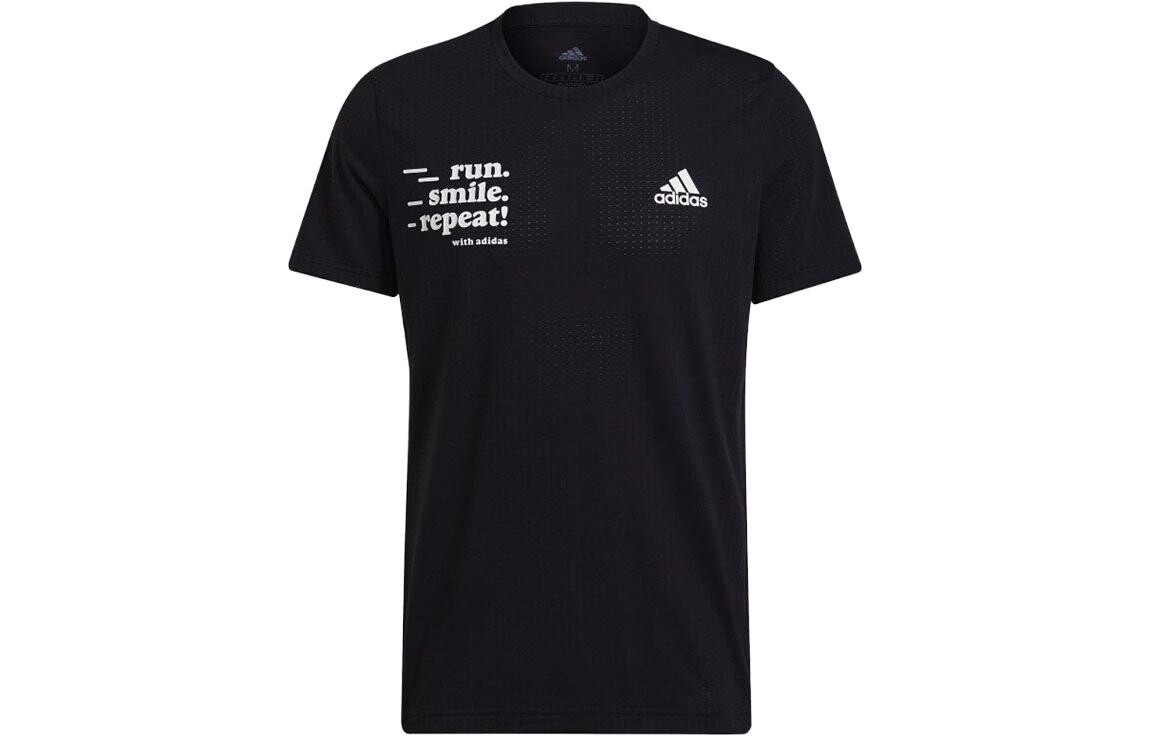 

Футболка мужская черная Adidas, черный