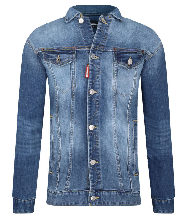 

Джинсовая куртка Oversize fit Dsquared2, синий