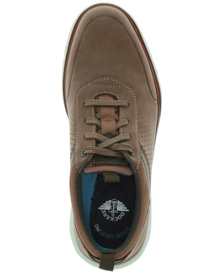 Мужские повседневные оксфорды Fowler Fusion 2.0 Dockers, Taupe — фото 4