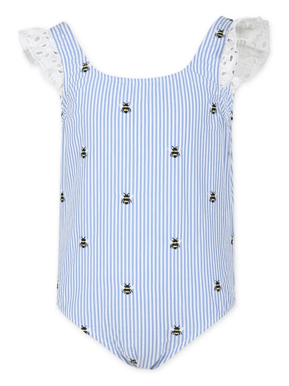

Купальник Tilda в полоску MC2 Saint Barth Kids, синий