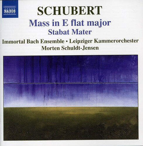 

CD диск Schubert / Immortal Bach Ensemble / Schuldt-Jensen: Mass in E Flat Major / Stabat Mater