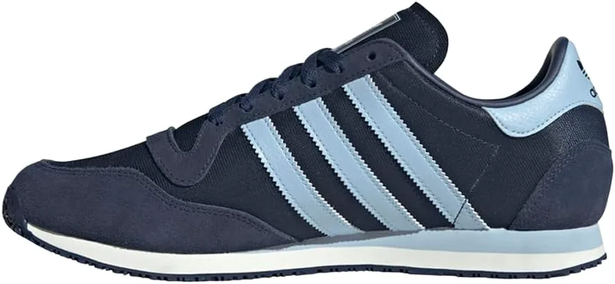 Мужские кроссовки Adidas Galaxy Og на шнуровке повседневные - синие, синий — фото 3