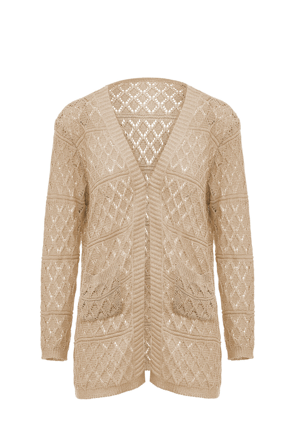 

Толстовка SANIKA Strickjacke, бежевый