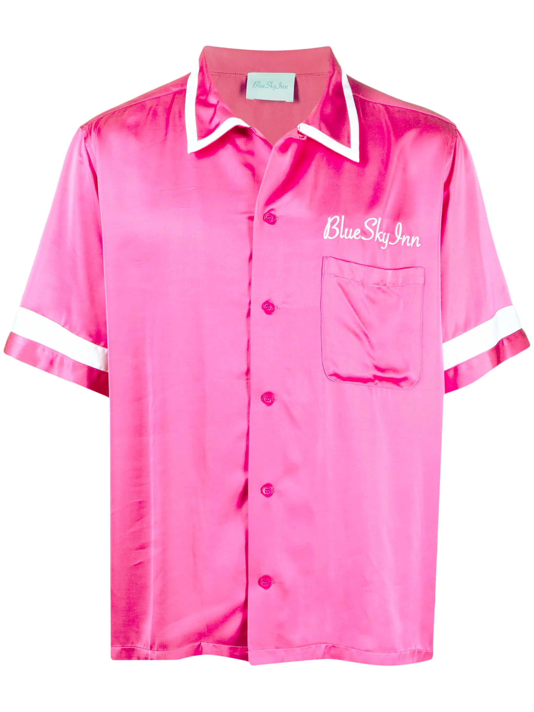 

Рубашка Waiter с вышитым логотипом Blue Sky Inn, розовый