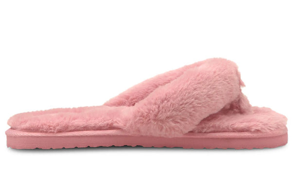 Тапочки fluff flip slide 'lotus' Puma, розовый — фото 2