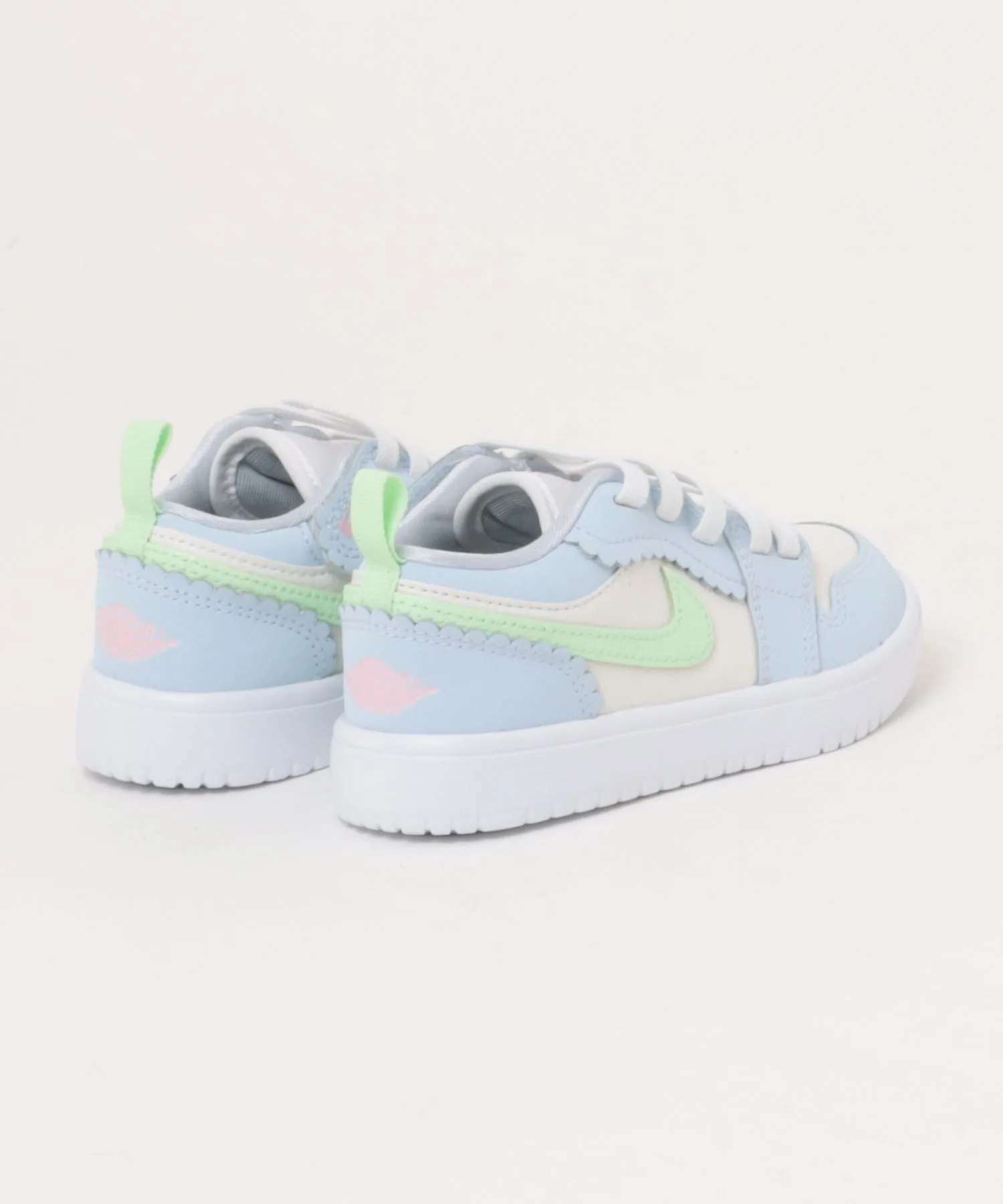 Детские кроссовки из натуральной кожи Jordan 1 Low Alt SE PS NIKE синие — фото 2