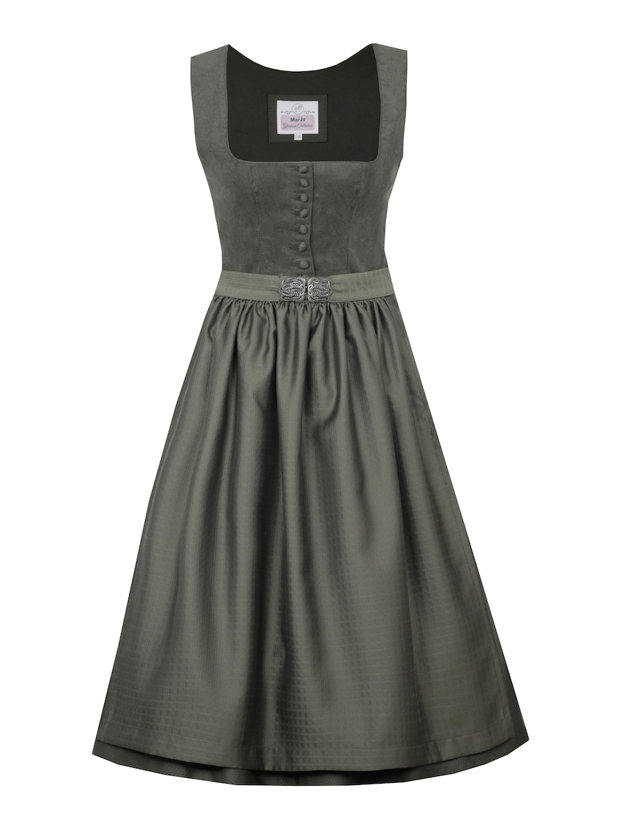 

Широкая юбка в сборку MARJO Osterhofen, оливковый