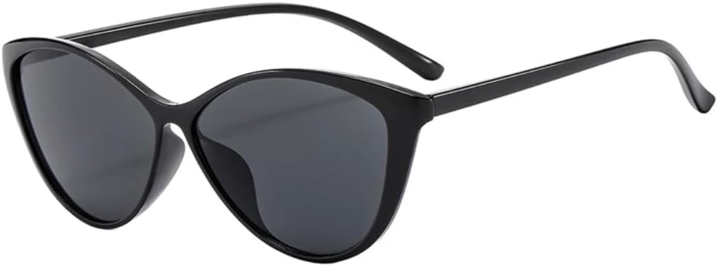 

Солнцезащитные очки с защитой от УФ-излучения UV400 | Панк-стиль "кошачий глаз" | Цветные линзы | Для женщин и мужчин | Для занятий спортом на открытом воздухе и вождения DSVIGF, Black-black