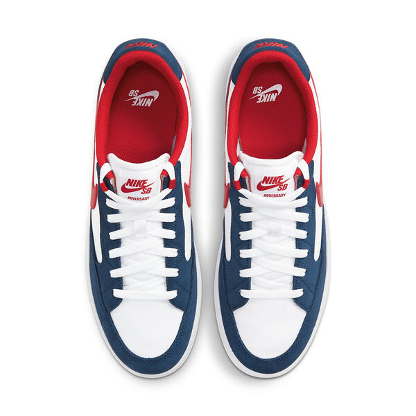 Кроссовки adversary premium sb Nike, белый — фото 4