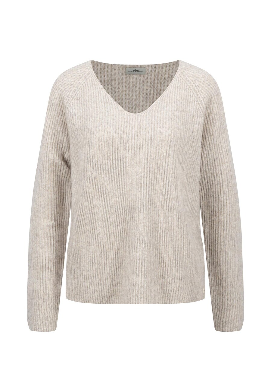 

Тонкий вязаный свитер FYNCH-HATTON Sweater, экрю