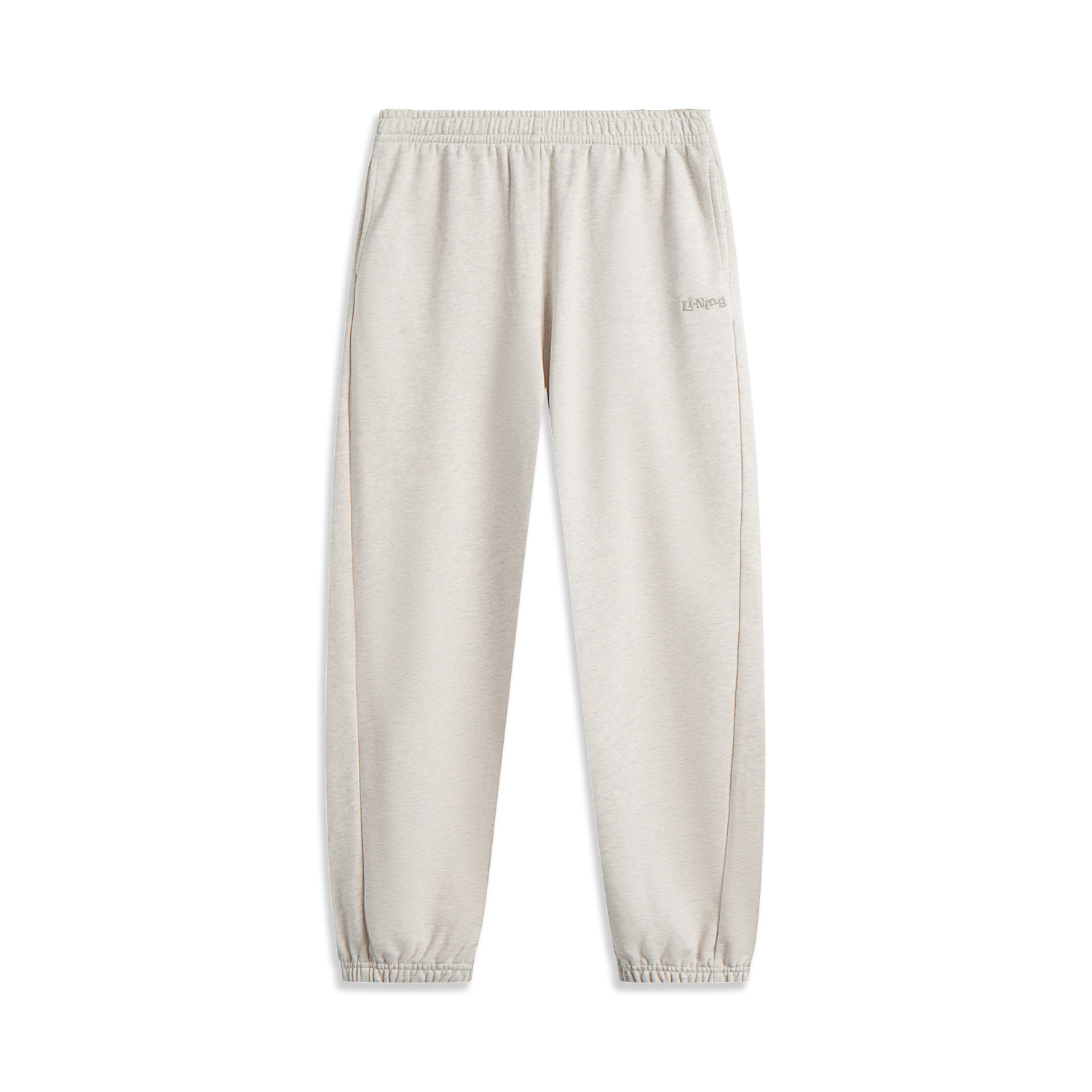 

LINING Спортивные вязаные брюки из коллекции Sports Life Collection женские, цвет хизер серый, плиточный серый