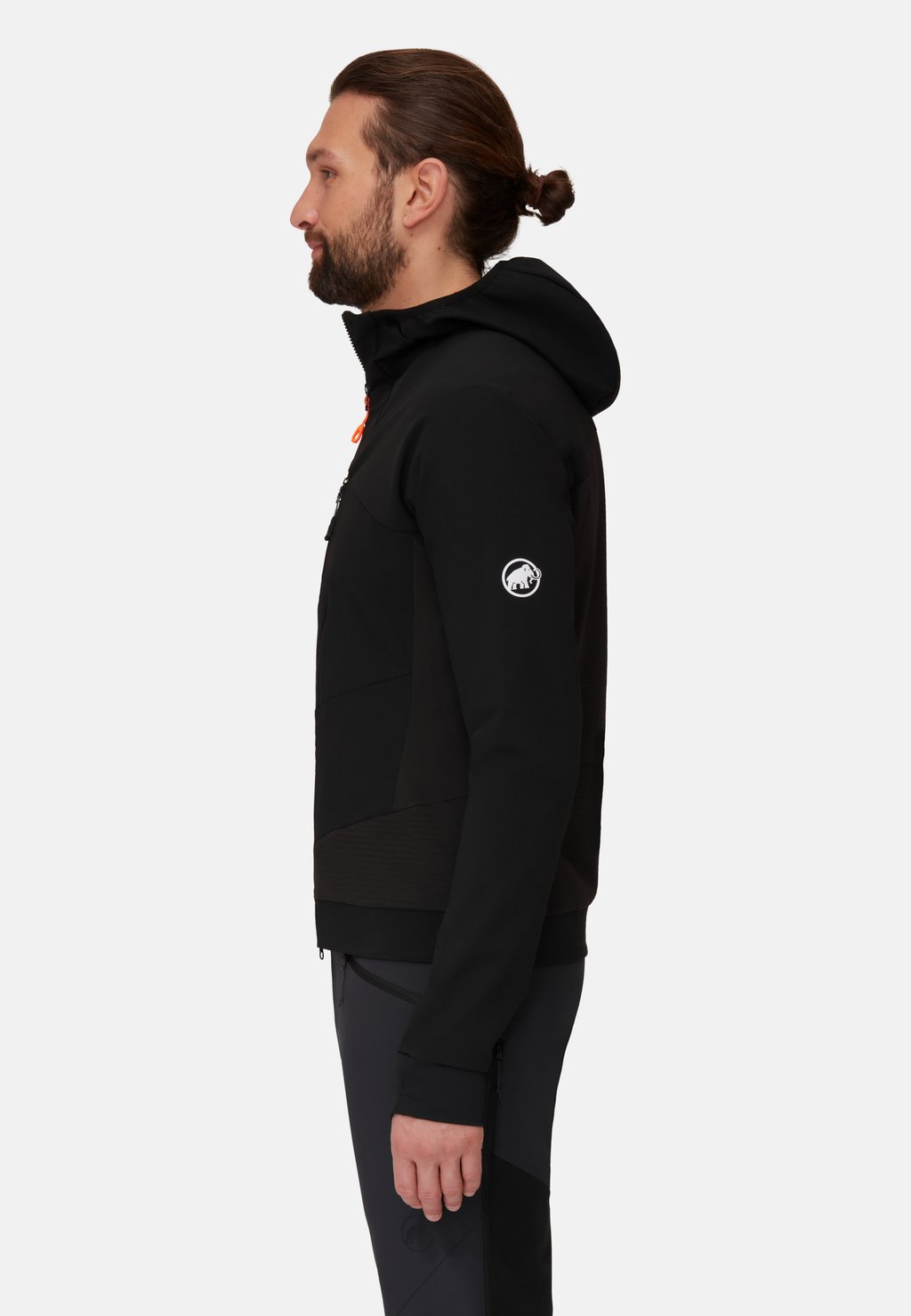 

Куртка из мягкой ткани AENERGY HYBRID HOODED Mammut, черный