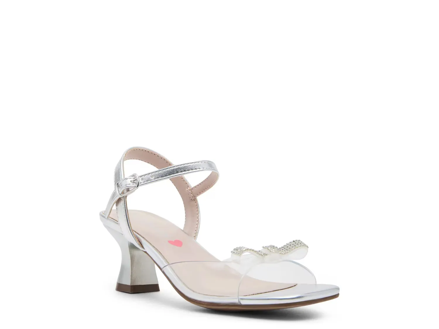 

Весёлые сандалии - детские Steve Madden, Clear/Silver Metallic