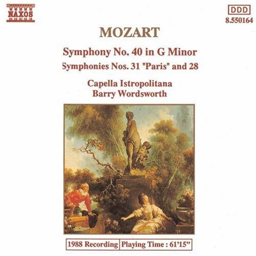 

CD диск Mozart / Wordsworth: Symphonies 28, 31 & 40