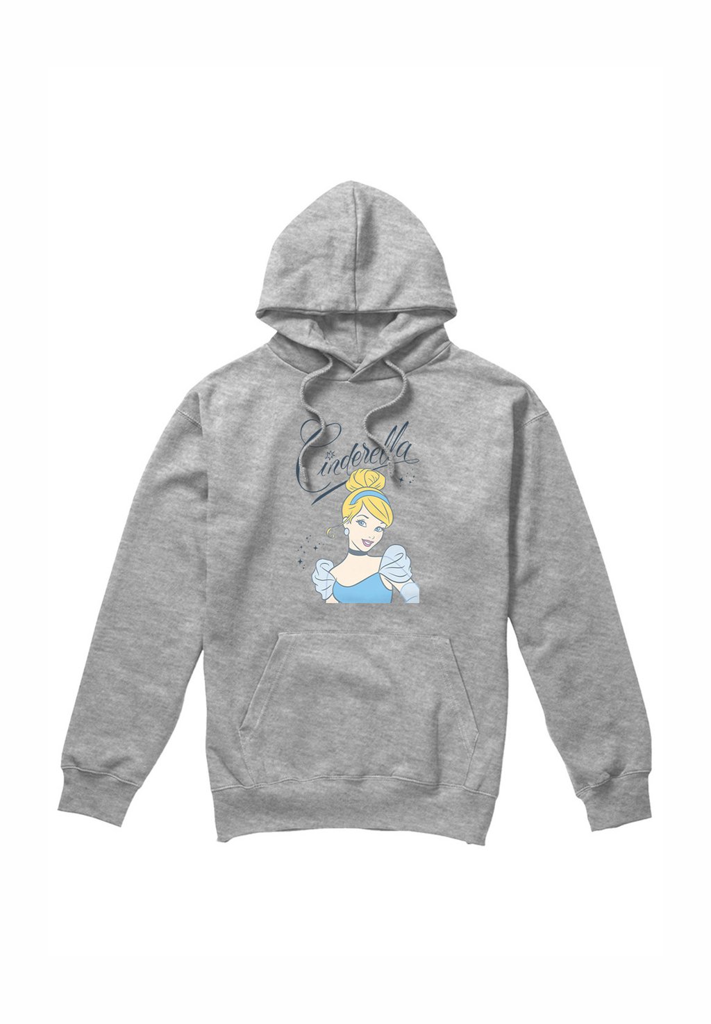 

Толстовка CINDERELLA HEADSHOT WITH FANCY SCRIPT Disney, серый
