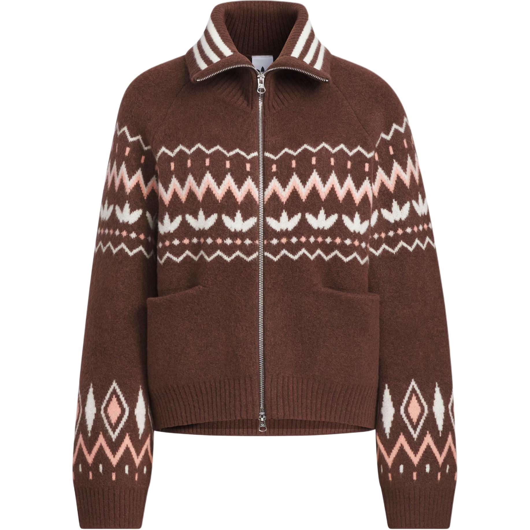 

Кардиган FW25 Топ Женский Adidas Originals, Reddish Umber