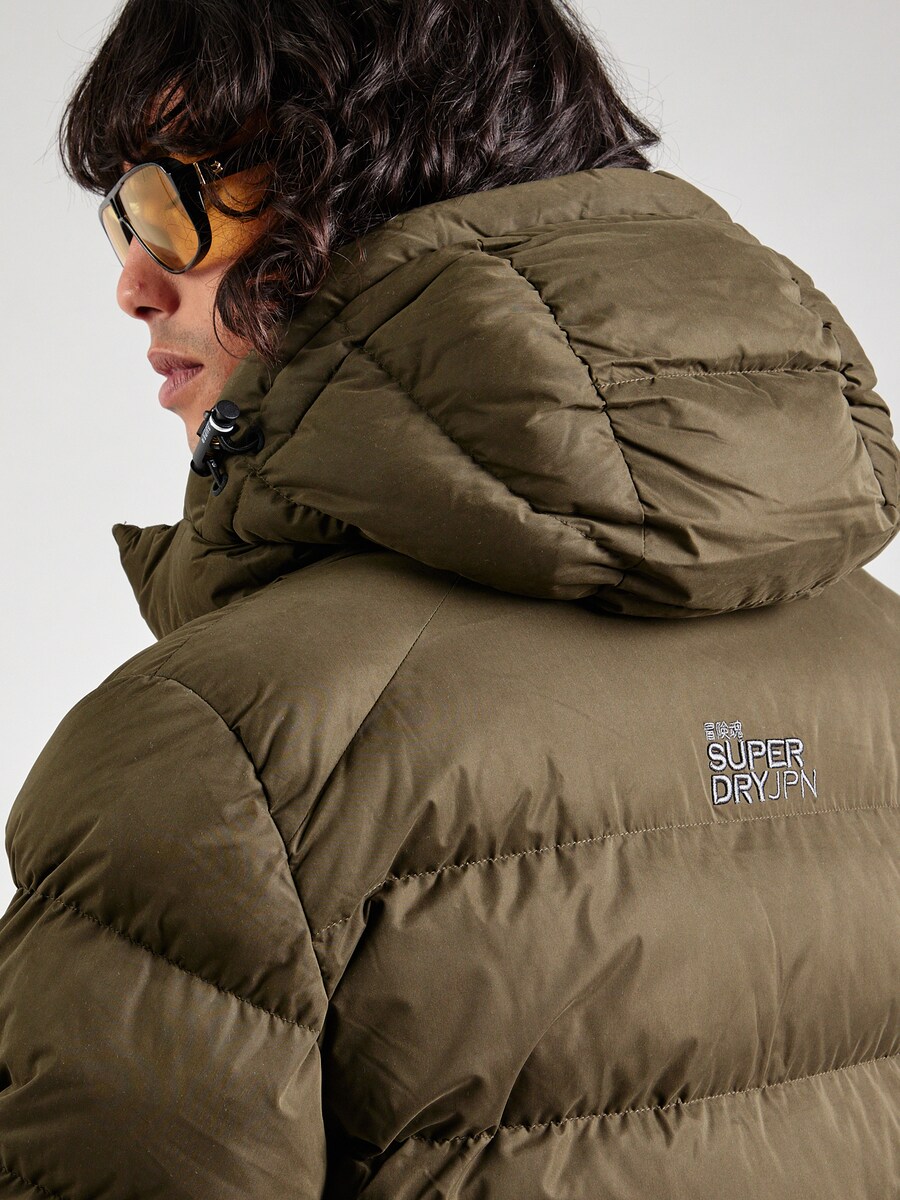 Зимняя куртка Superdry Winter Jacket, цвет fir — фото 3