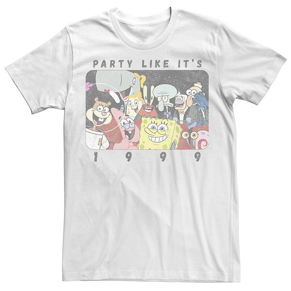 

Футболка Big & Tall Spongebob Squarepants Party Like It's 1999 Licensed Character
